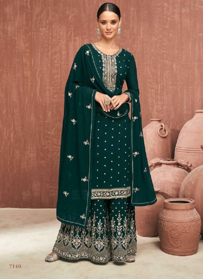 Gulkayra Royal 7140 Festive Wear Wholesale Salwar Suit Collection